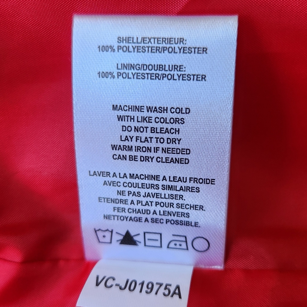 Vigoss Red Peacoat Jacket Women's Medium Nwt - Picture 9 of 12